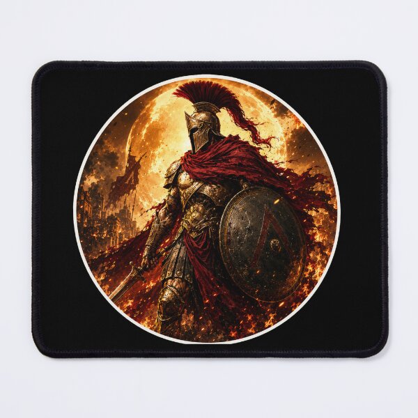 Item preview, Ancient greek warrior spartan designed and sold by SMARTKIT DESIGNAGENCY.