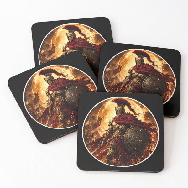 Item preview, Ancient greek warrior spartan designed and sold by SMARTKIT  DESIGNAGENCY.