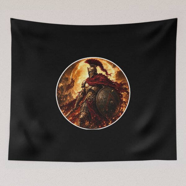 Item preview, Ancient greek warrior spartan designed and sold by SMARTKIT  DESIGNAGENCY.