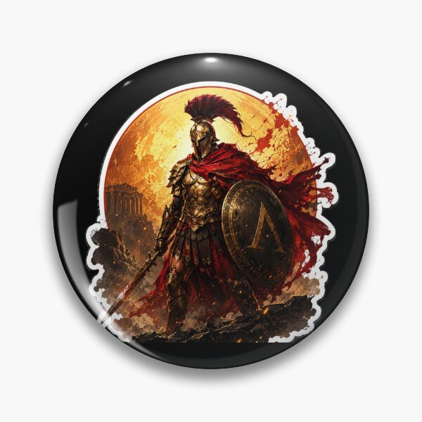 Item preview, Ancient greek warrior spartan designed and sold by SMARTKIT  DESIGNAGENCY.