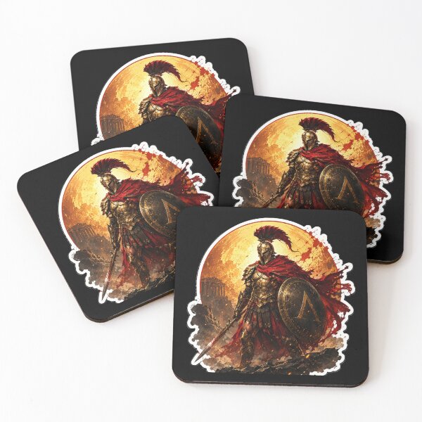 Item preview, Ancient greek warrior spartan designed and sold by SMARTKIT  DESIGNAGENCY.