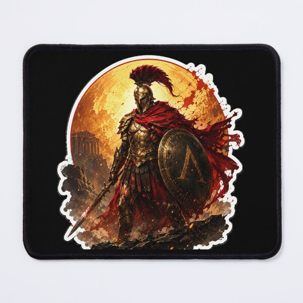 Item preview, Ancient greek warrior spartan designed and sold by SMARTKIT DESIGNAGENCY.