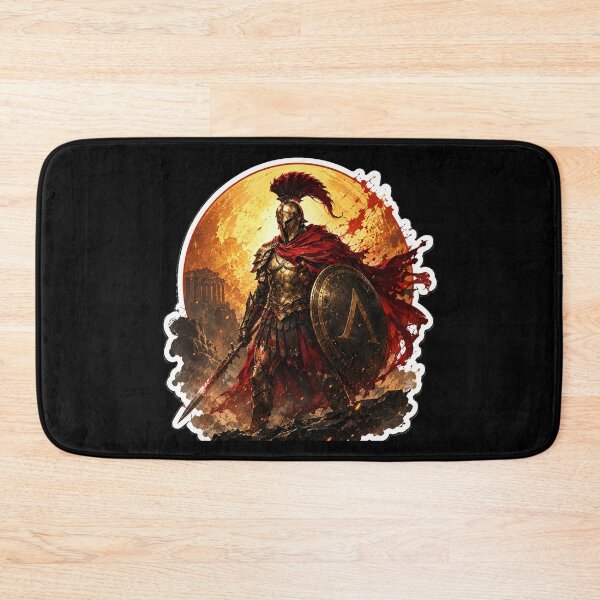 Item preview, Ancient greek warrior spartan designed and sold by SMARTKIT  DESIGNAGENCY.
