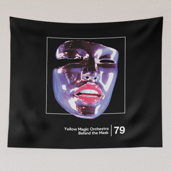 Item preview, Behind The Mask  - Minimalist Graphic Artwork Design  designed and sold by Saudade--.