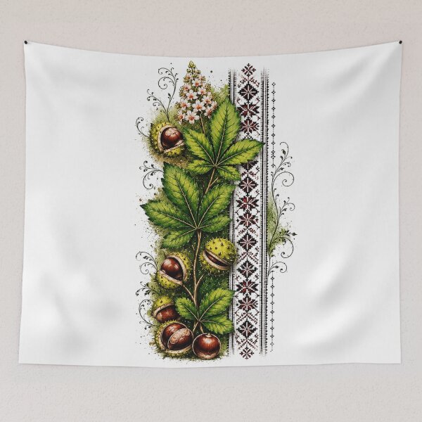 Item preview, Horse Chestnut Branch designed and sold by PetalGarden.