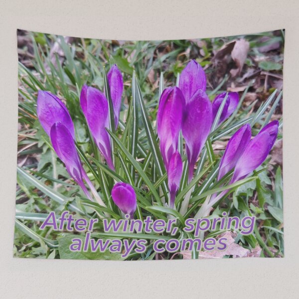 Item preview, Crocus - harbinger of spring designed and sold by Elektra9.