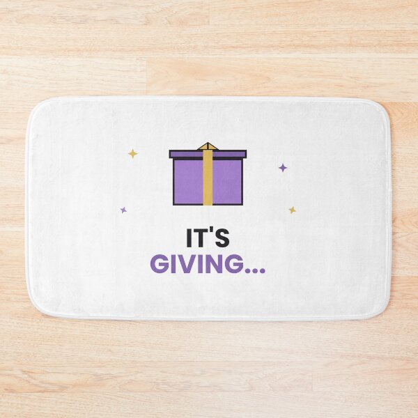 Item preview, It's Giving Funny Gen Z Slang Sticker designed and sold by QuirkyCartel.