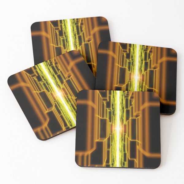 Item preview, Orange Vertical Parallel Blocks designed and sold by Electric Shock!! Design.