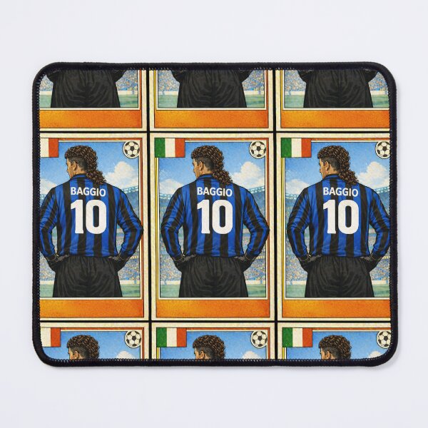 Item preview, Il Divin Codino - Retro Baggio Inter Milan shirt. designed and sold by Tony Panini Retro.