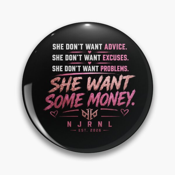 Item preview, She Wants Some Money | Funny Women's Graphic Tee designed and sold by NJRNL Apparel .