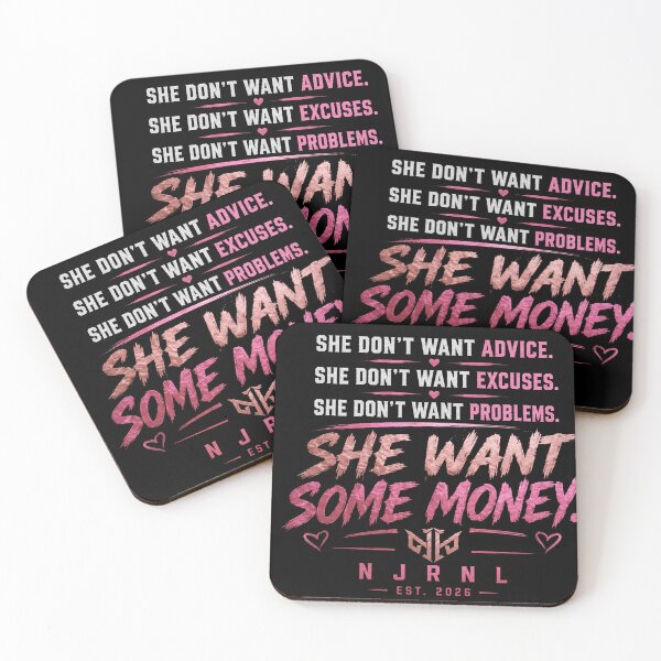 Item preview, She Wants Some Money | Funny Women's Graphic Tee designed and sold by NJRNL Apparel .