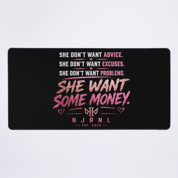 Item preview, She Wants Some Money | Funny Women's Graphic Tee designed and sold by NJRNL Apparel .