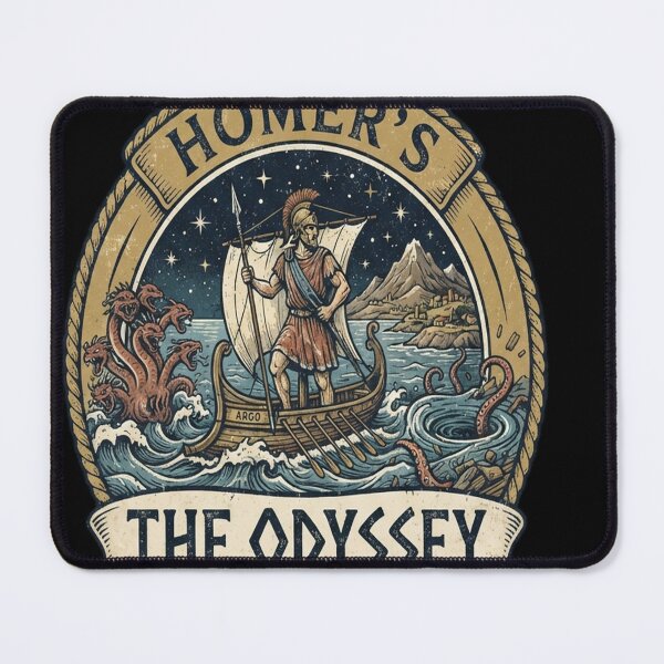 Item preview, The Odyssey Homer Greek Mythology vintage designed and sold by Safwat-Aziz.