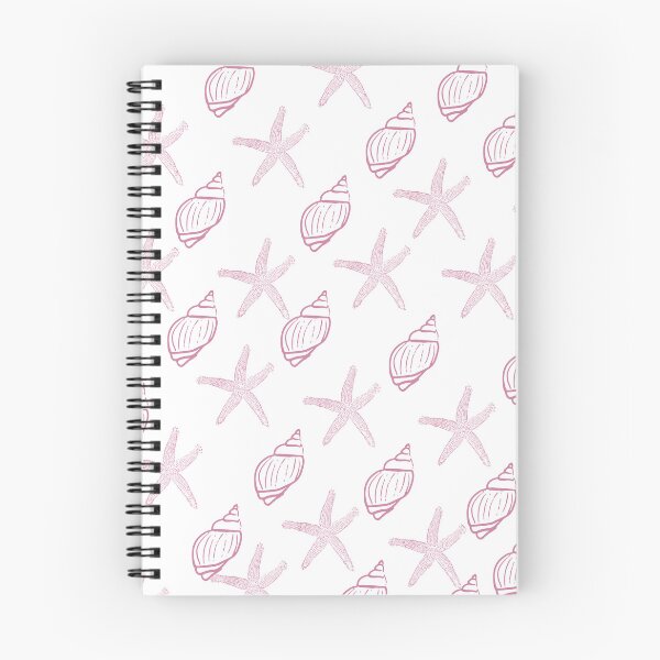 Item preview, Pink Seashell & Starfish Pattern | Coastal Coquette Aesthetic | Cute Beach Seamless Design designed and sold by NOUURRRR.