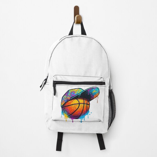 Item preview, Psychedelic Dripping Basketball with Snapback Cap - Urban Street Art designed and sold by Dzblack.