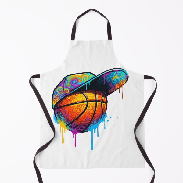 Item preview, Psychedelic Dripping Basketball with Snapback Cap - Urban Street Art designed and sold by Dzblack.