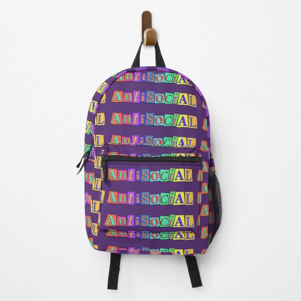 Item preview, AntiSocial Bold Typography Print designed and sold by tviyluv.