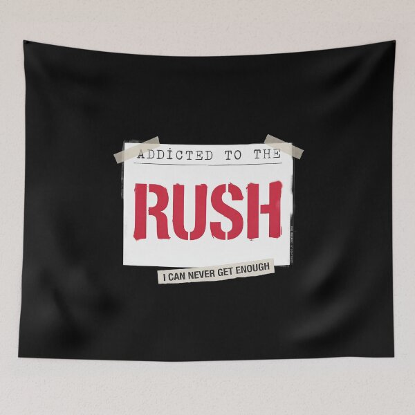 Item preview, Addicted To The Rush I Can Never Get Enough - The Weeknd designed and sold by Enea Kelo.