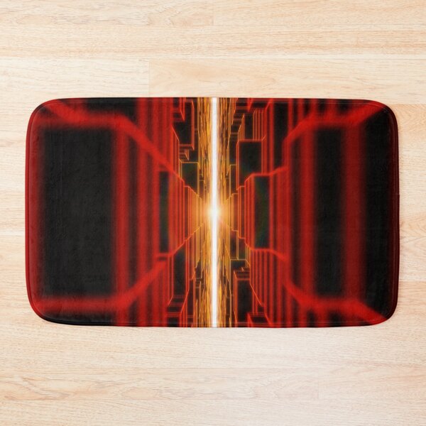 Item preview, Red Vertical Parallel Blocks designed and sold by Electric Shock!! Design.