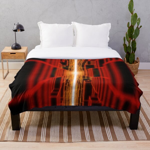 Item preview, Red Vertical Parallel Blocks designed and sold by Electric Shock!! Design.