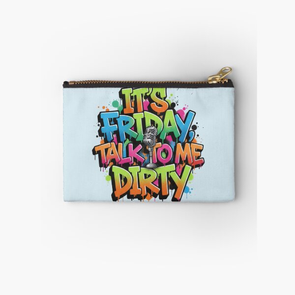 Item preview, Its Friday Talk To Me Dirty Graffiti Microphone Tribute designed and sold by Exquisite Design Studio „Paculówka”.