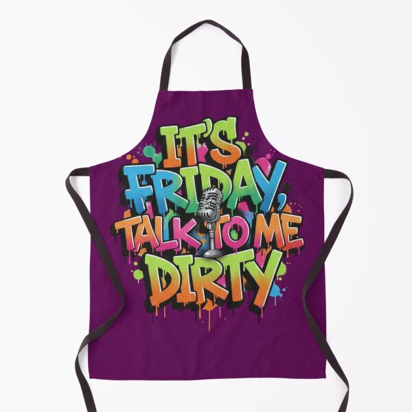Item preview, Its Friday Talk To Me Dirty Graffiti Microphone Tribute designed and sold by Exquisite Design Studio „Paculówka”.