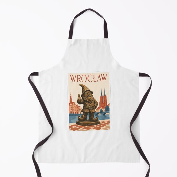 Item preview, Wroclaw Dwarf Statue Travel Poster designed and sold by Beyond Destinations.