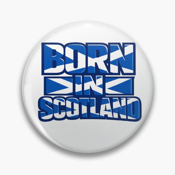 Item preview, Born In Scotland Flag Design designed and sold by redsharkuk.