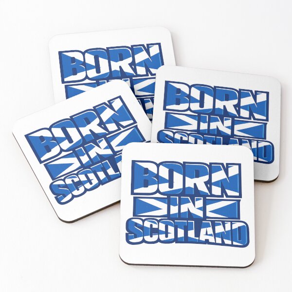 Item preview, Born In Scotland Flag Design designed and sold by redsharkuk.