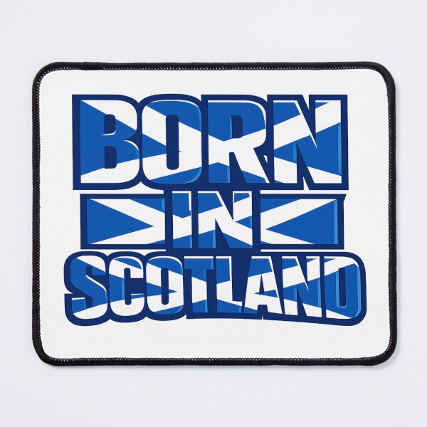 Item preview, Born In Scotland Flag Design designed and sold by redsharkuk.