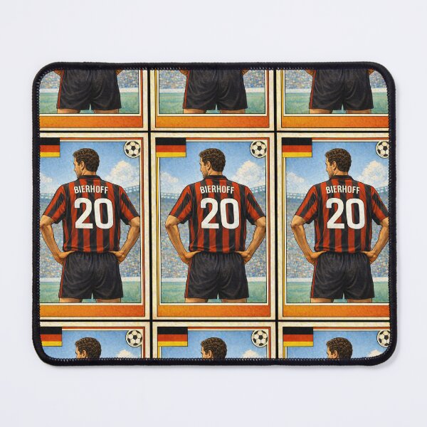 Item preview, Der Goldkopf - Retro Bierhoff AC Milan shirt. designed and sold by Tony Panini Retro.