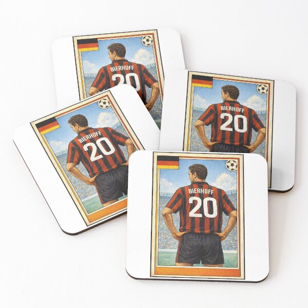 Item preview, Der Goldkopf - Retro Bierhoff AC Milan shirt. designed and sold by Tony Panini Retro.
