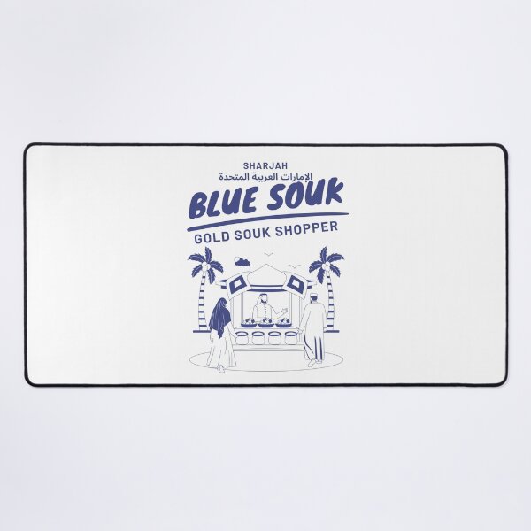 Item preview, Sharjah : blue souk gold souk shopper designed and sold by Peerless-Prime.