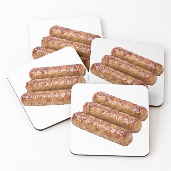Item preview, Breakfast Sausage Links White designed and sold by PriyankaSonara.