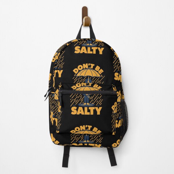 Item preview, Don't Be Salty – Funny Rain Pun with Umbrella | Cute Positive Humor designed and sold by ViktoonShirts.