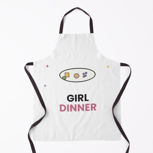 Item preview, Girl Dinner Funny Viral Food Sticker designed and sold by QuirkyCartel.
