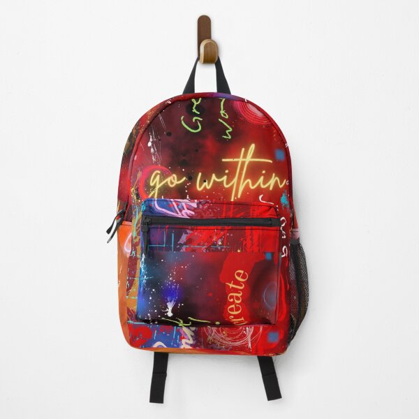 Item preview, Go Within, Abstract Typography designed and sold by Art With Impact – Statement Art & Apparel for Deep Thinkers.