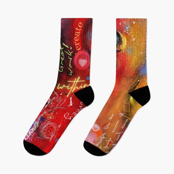 Item preview, Go Within, Abstract Typography designed and sold by Art With Impact – Statement Art & Apparel for Deep Thinkers.