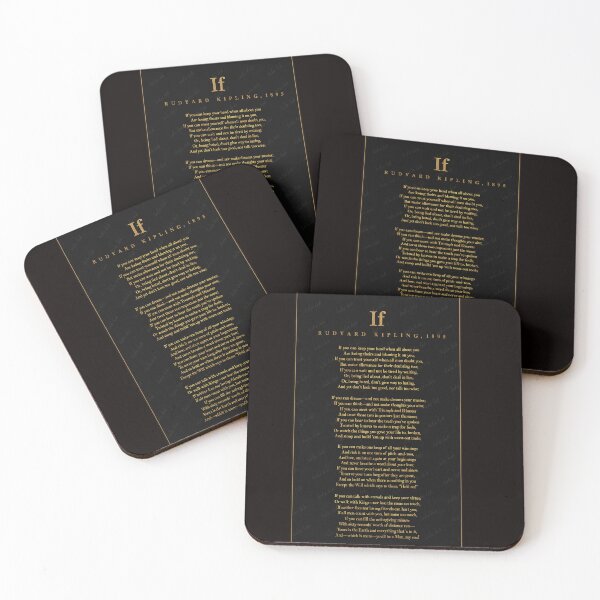 Item preview, IF — Black & Gold Luxury Edition - Rudyard Kipling designed and sold by LuluLeb.