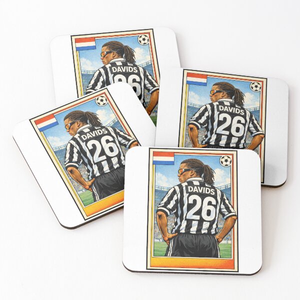 Item preview, La camiseta retro de la Juventus de Pitbull - Davids. designed and sold by Tony Panini Retro.