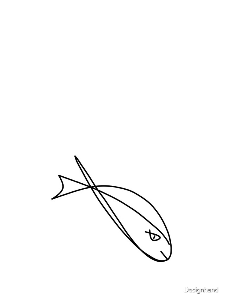 Thumbnail 4 of 4, iPhone Case, Fish designed and sold by Designhand.