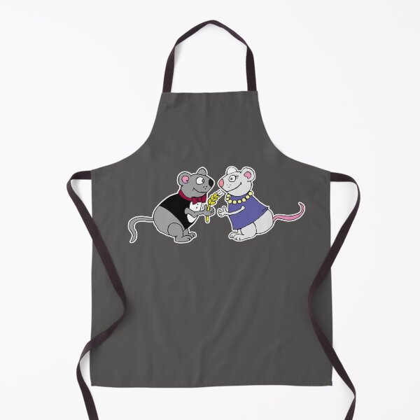 Item preview, Cute Mouse Proposal Sticker | Funny Cheesy Romance & Wheat Bouquet Cartoon designed and sold by MyxaART.