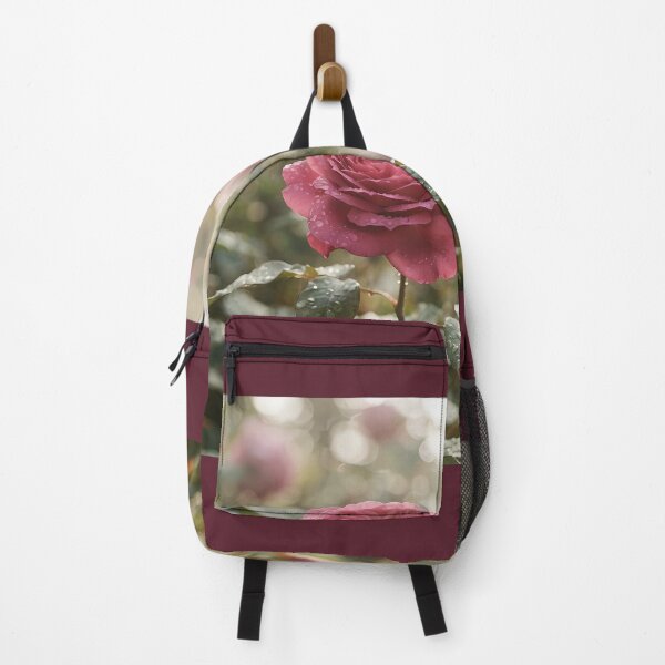 Item preview, Cinematic Morning Rose with Dew Drops – Naive & Realistic Floral Art designed and sold by hakikatm.