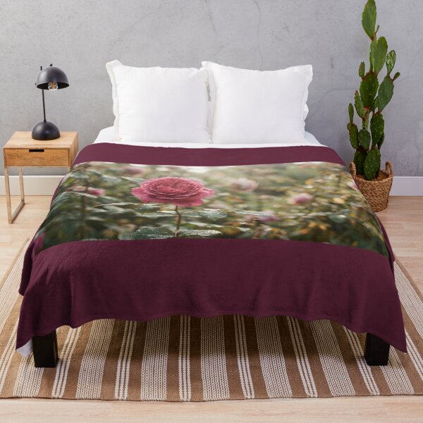 Item preview, Cinematic Morning Rose with Dew Drops – Naive & Realistic Floral Art designed and sold by hakikatm.