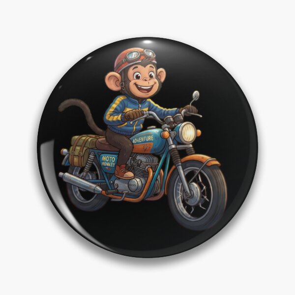 Item preview, Crazy Monkey Rider on the Motorcycle designed and sold by myfavoritegifts.
