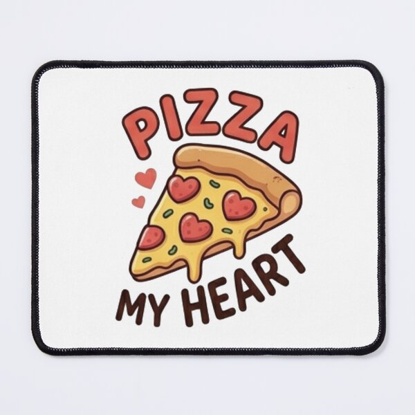 Item preview, Pizza My Heart Cute Slice Pun Valentine Aesthetic designed and sold by Rehnair.