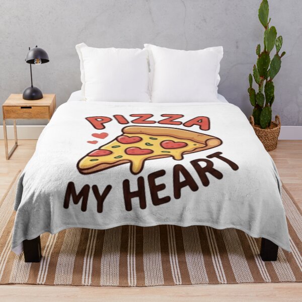 Item preview, Pizza My Heart Cute Slice Pun Valentine Aesthetic designed and sold by Rehnair.