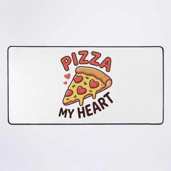 Item preview, Pizza My Heart Cute Slice Pun Valentine Aesthetic designed and sold by Rehnair.