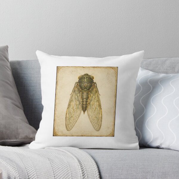 Item preview, Cicada Specimen Print | Vintage Entomology Wall Art | Summer Naturalist Gift designed and sold by Brackenlume Studio.