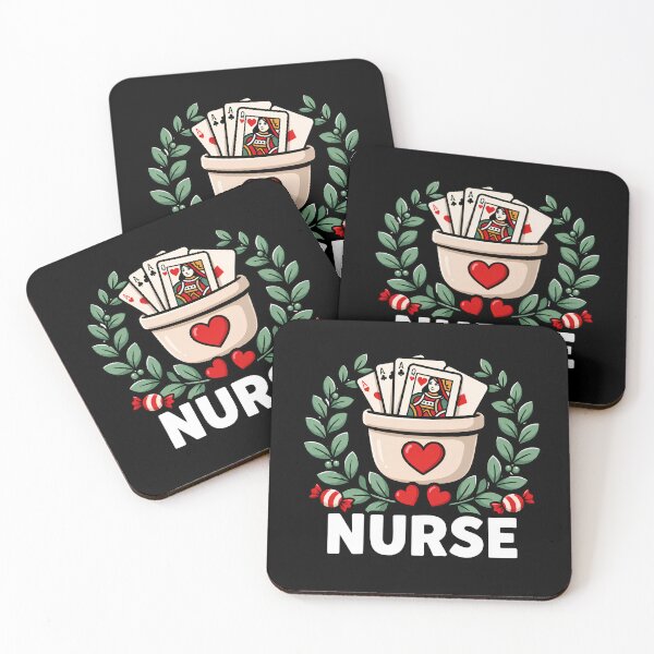 Item preview, Nurse Queen of Hearts Playing Card Cute Nurse   designed and sold by ViktoonShirts.
